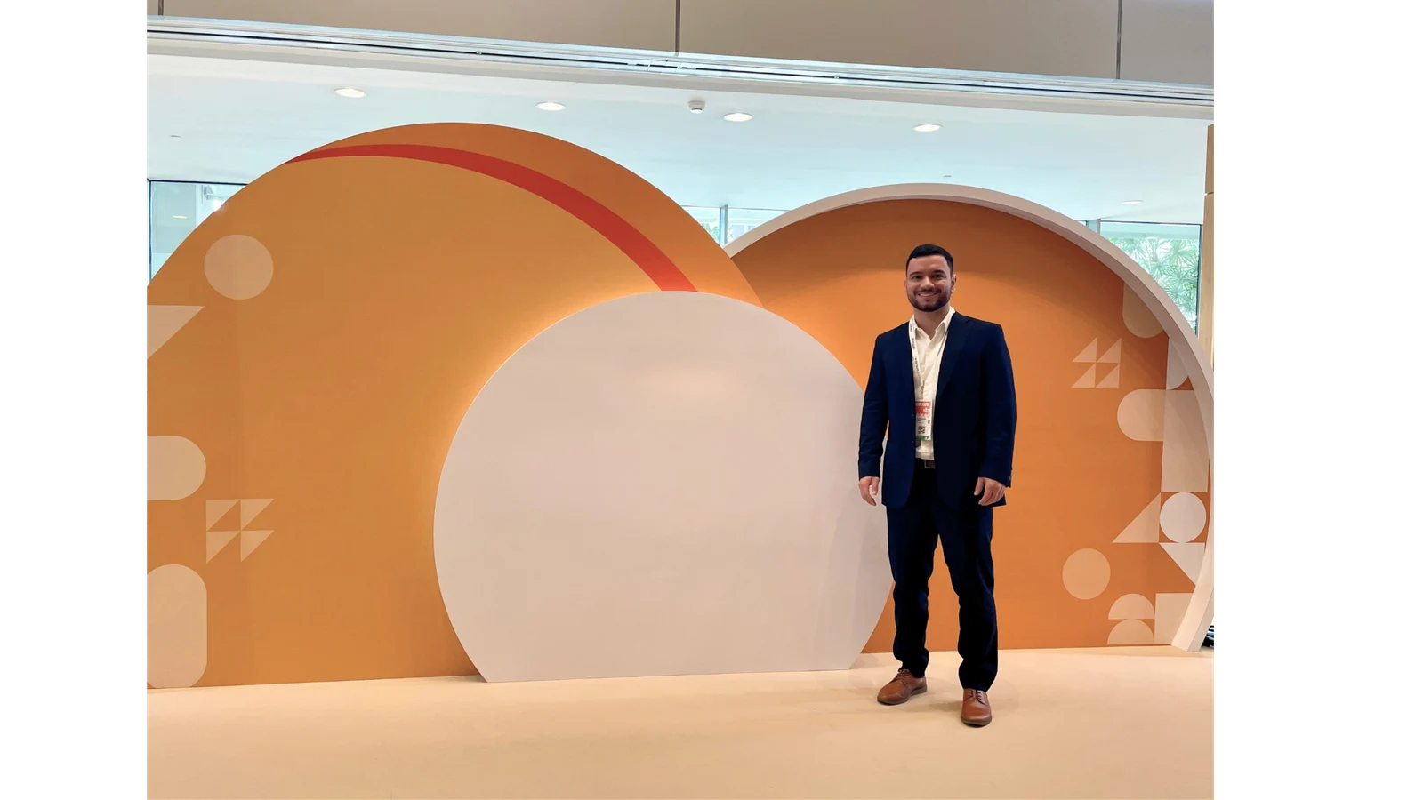 Samuel Rodriguez attending a business event.